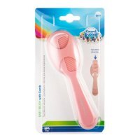 CANPOL BABIES Szczotka i grzebień dla niemowląt różowa 56/160