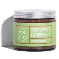 CZTERY SZPAKI (4szpaki) Peeling do ciała Truskawka i Werbena, 250ml