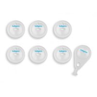 BabyOno Zabezpieczenia do mebli Bezpieczny Dom Gniazdka elektryczne (950) - 6 sztuk