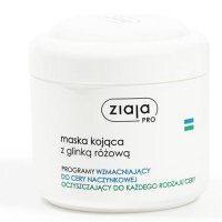 ZIAJA PRO Maska Kojąca z Glinką Różową, 200ml