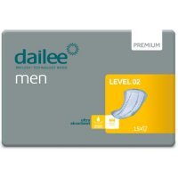 DAILEE Men Premium Level 2 Wkładki anatomiczne dla mężczyzn, 15szt.