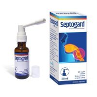 Septogard 1,5 mg/ml aerozol do stosowania w jamie ustnej, 30 ml