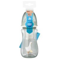 Canpol Babies Butelka antykolkowa EasyStartGoose z pojemnikiem na mleko 3m+ 35/245, 240 ml
