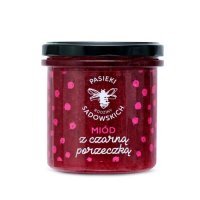PASIEKI RODZINY SADOWSKICH Miód z czarną porzeczką, 430g