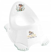 TEGA BABY Nocnik antypoślizgowy DZIKI ZACHÓD biały - lisek, 1szt.