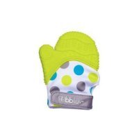 BBluv Rękawica - gryzaczek Gluv limonkowa, 1szt.