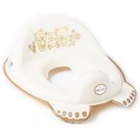 TEGA BABY Nakładka sedesowa dla dziecka antypoślizgowa  Miś beżowa, 1szt.