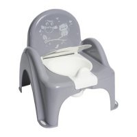 TEGA BABY Nocnik krzesełko SOWA szary, 1 szt.