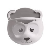 Maltex Organizer na zabawki Panda biały/szary