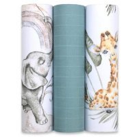 EGA KIDS Pieluszki muślinowe Premium 60x80cm zestaw nr 45 (8470), 3 szt.