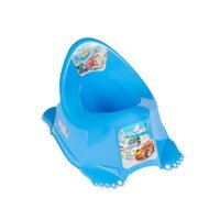 TEGA BABY Nocnik antypoślizgowy z pozytywką AUTA niebieski, 1 szt.