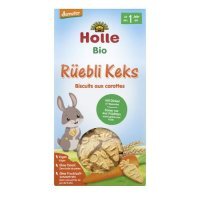 HOLLE Bio Ciasteczka marchewkowo-orkiszowe, 125g