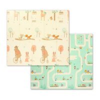 BABYONO Edukacyjna mata piankowa XPE 180x200cm