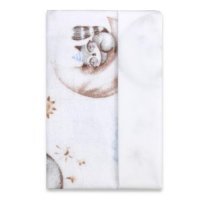 EGA KIDS Pielucho-ceratka flanelowa Safari 60x50cm Śpiące zwierzątka, 1 szt.