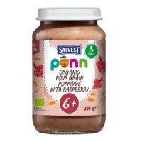 SALVEST PÕNN BIO Maliny z płatkami zbożowymi, 200g