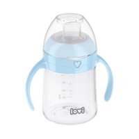 LOVI Pierwszy kubek z ustnikiem 6m+ niebieski 35/358, 150ml
