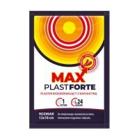 Max Plast Forte Plaster rozgrzewający z kapsaicyną 12 x 18 cm, 1 szt.