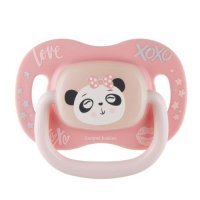 CANPOL BABIES Smoczek silikonowy symetryczny Exotic 0-6m Panda 34/920