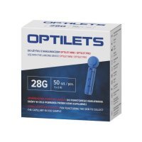 OPTILETS Lancety sterylne jednorazowe, 50 szt.