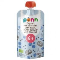 SALVEST PÕNN BIO Owocowe puree z jogurtem i ciasteczkami, 110g