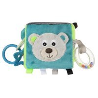 CANPOL BABIES  Pluszowa kostka sensoryczna Bears 68/073