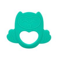 Canpol Gryzak silikonowy SOWA turkusowy 51/003