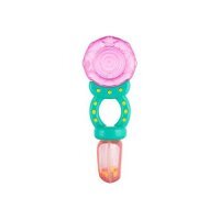 CANPOL BABIES Grzechotka z Gryzakiem Wodnym LIZAK różowa 56/127