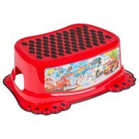 TEGA BABY Podnóżek antypoślizgowy AUTA czerwony, 1 szt.