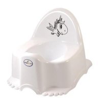 TEGA BABY Nocnik z pozytywką ECO JEDNOROŻEC biały, 1 szt.