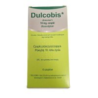 Dulcobis 10 mg, 6 czopków