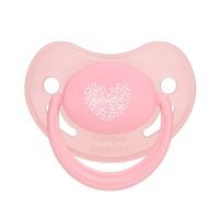 CANPOL BABIES Smoczek uspokajający 0-6m Pastelove Róż 22/419
