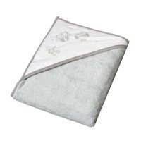 TEGA BABY Okrycie kąpielowe 80x80cm SOWA szare, 1 szt.