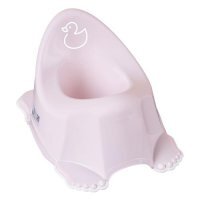 TEGA BABY Nocnik antypoślizgowy KACZKA jasnoróżowa, 1 szt.