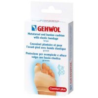 Gehwol Poduszka przeciwuciskowa do przedstopia i na haluksy z elastyczną opaską duża, 1 szt