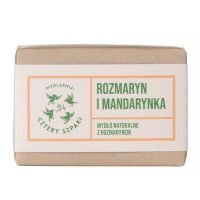 CZTERY SZPAKI (4szpaki) Mydło w kostce Rozmaryn i Mandarynka, 110g