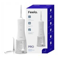 Feelo PRO White bezprzewodowy irygator do zębów z 4 trybami pracy biały