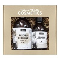 LaQ Zestaw prezentowy Ryszard z Bieszczad: Żel pod prysznic, 500ml + Szampon do włosów, 300ml