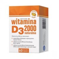 Witamina D3 2000 j.m. - 60 kapsułek (HASCO)