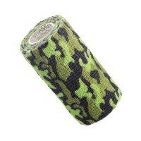 VITAMMY Autoband Elastyczny bandaż kohezyjny 10cm x 450cm Zielone moro