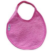 AKUKU A1600 Śliniak wiązany mini Różowy, 1 szt.