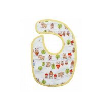 AKUKU  Śliniak mały na rzep MIX kolorów, 1szt.