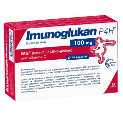 IMUNOGLUKAN P4H, 40 kapsułek
