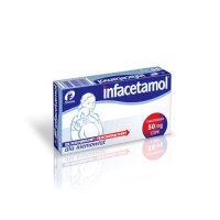 Infacetamol Farmina 50 mg, 10 czopków