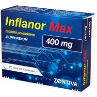 INFLANOR MAX 400 mg 10 tabletek