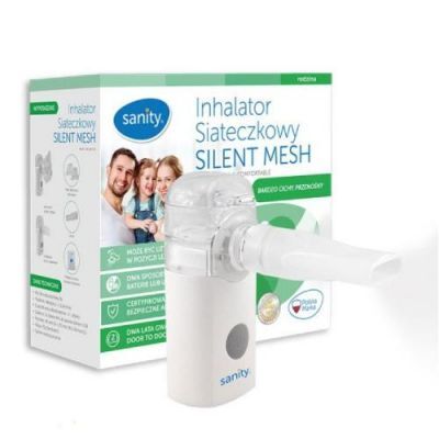 Inhalator siateczkowy SILENT MESH Sanity- 1 szt.