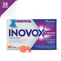 INOVOX EXPRESS 24 pastylki o smaku pomarańczowym