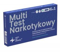INTEGRA Multi test do wykrywanio 6 narkotyków w moczu (6w1)