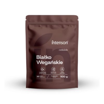 Intenson Białko Wegańskie czekolada, 900 g