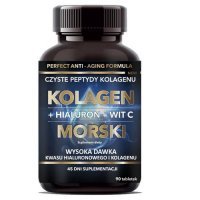 INTENSON Kolagen morski + hialuron+ wit C 45g (90 tabletek)