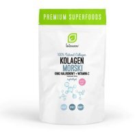 INTENSON Kolagen morski + Kwas Hialuronowy + Witamina C, 60g